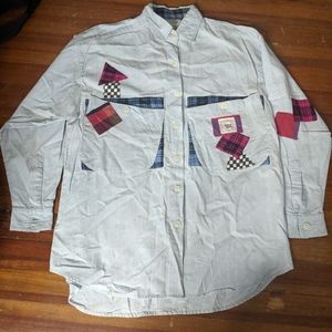 Andrew Sport vintage patchwork shirt